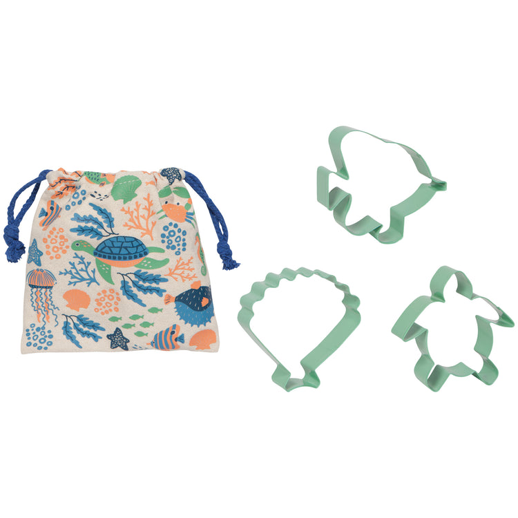 Under the Sea Cookie Cutters Set of 3