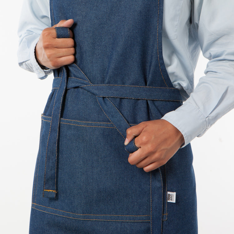 Denim Stonewash Chef Apron