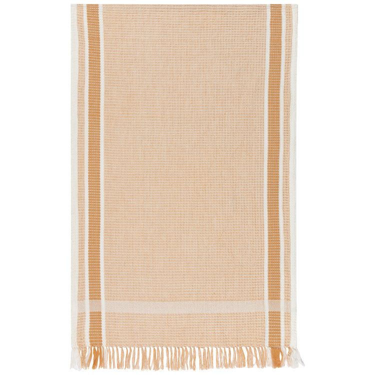 Ochre Soft Waffle Dishtowel