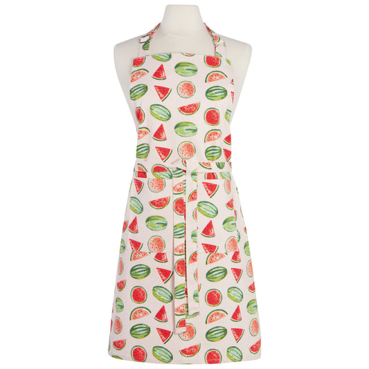 Watermelon Chef's Cotton Kitchen Apron