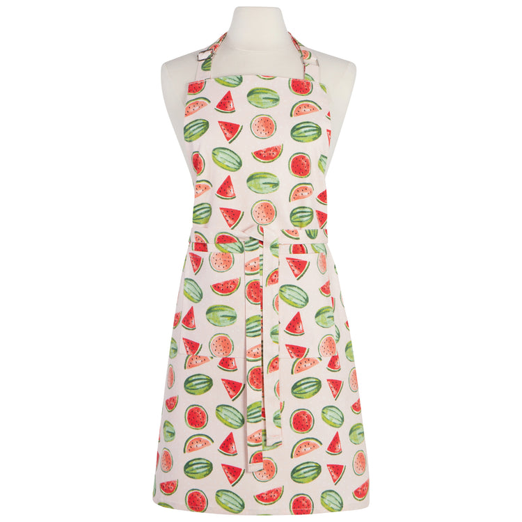 Watermelon Chef's Cotton Kitchen Apron