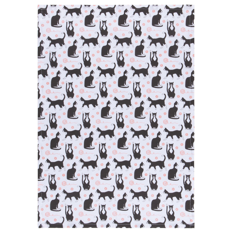 Cats Dishtowels Set of 20 with Counter Display Unit