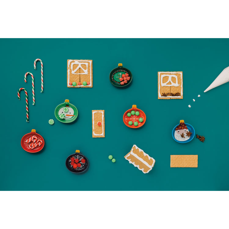 Christmas Charms Pinch Bowls Set of 6