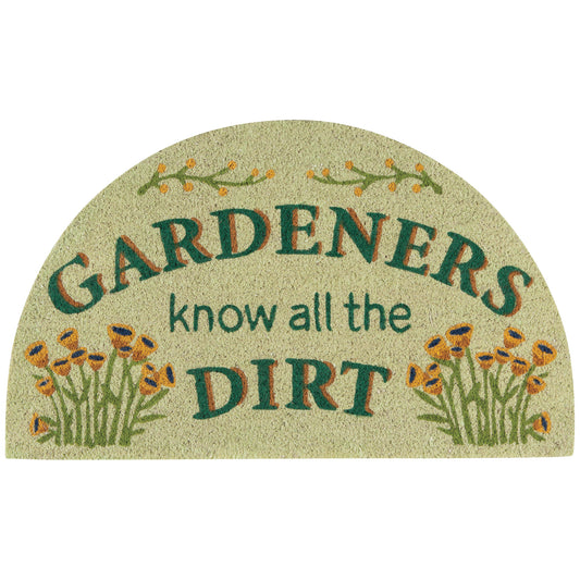 Smarty Plants Shaped Coir Fibre Doormat