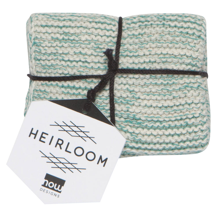 Lagoon Knit Dishcloths Set of 2