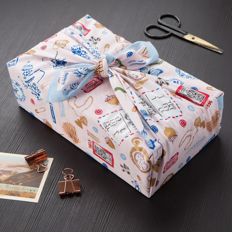 Finders Keepers Reusable Cotton Gift Wrap