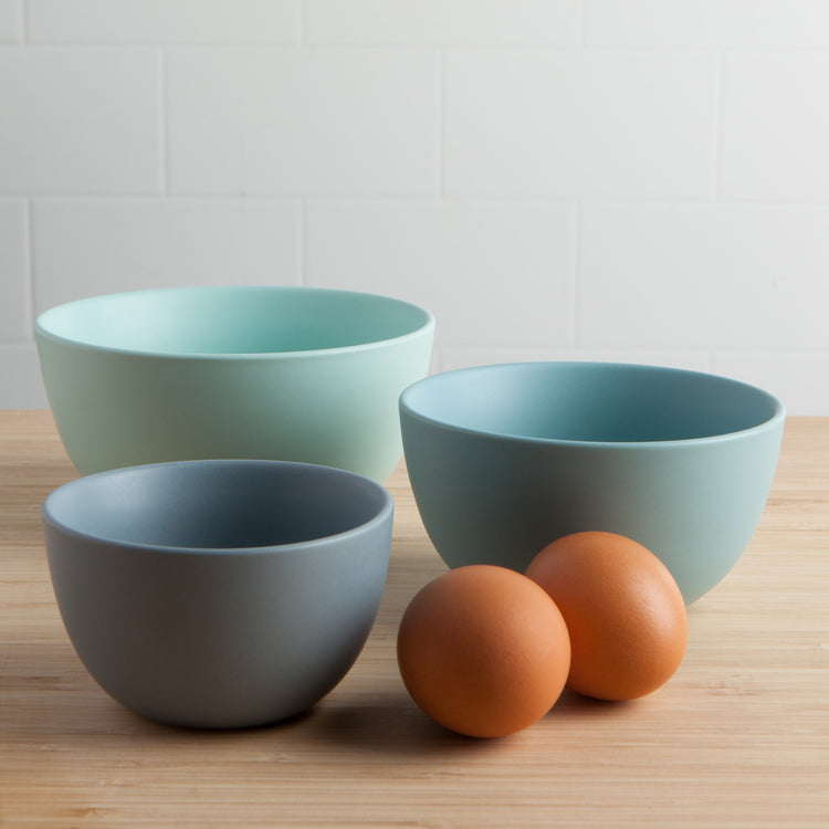 Robin's Egg Prep Bowls Set of 3