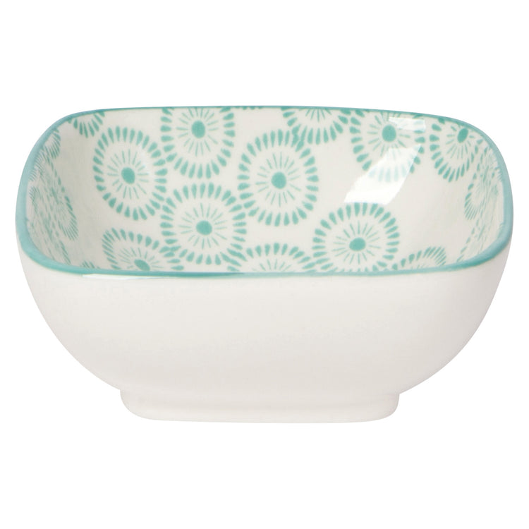 Mix and Prep Stamped Square Pinch Bowls Set of 4