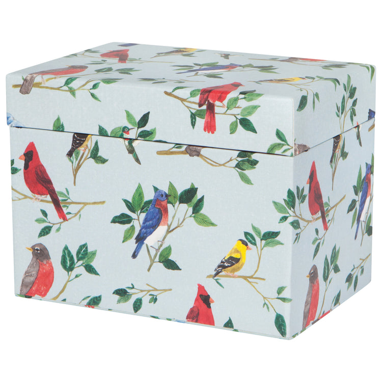 Birdsong Recipe Card Box