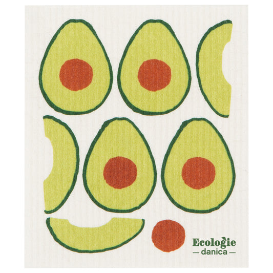 Avocados Swedish Sponge Cloth