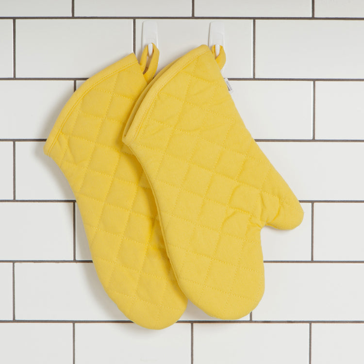 Superior Lemon Yellow Oven Mitt