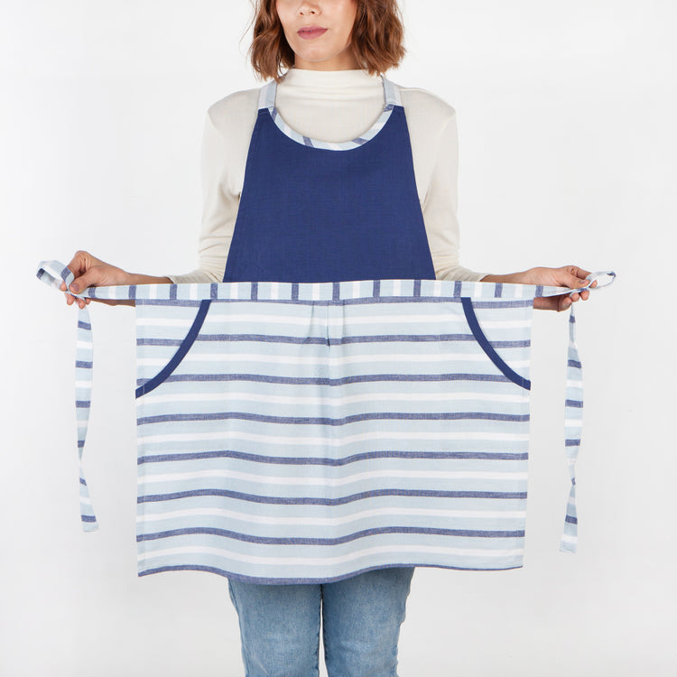 Seaside Stripe Petite Apron