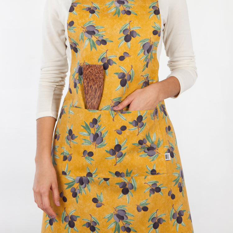 Olives Cotton Chef's Apron