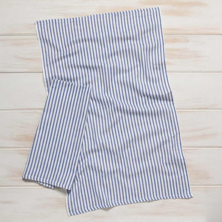 Glass Royal Blue Dishtowels Set of 2