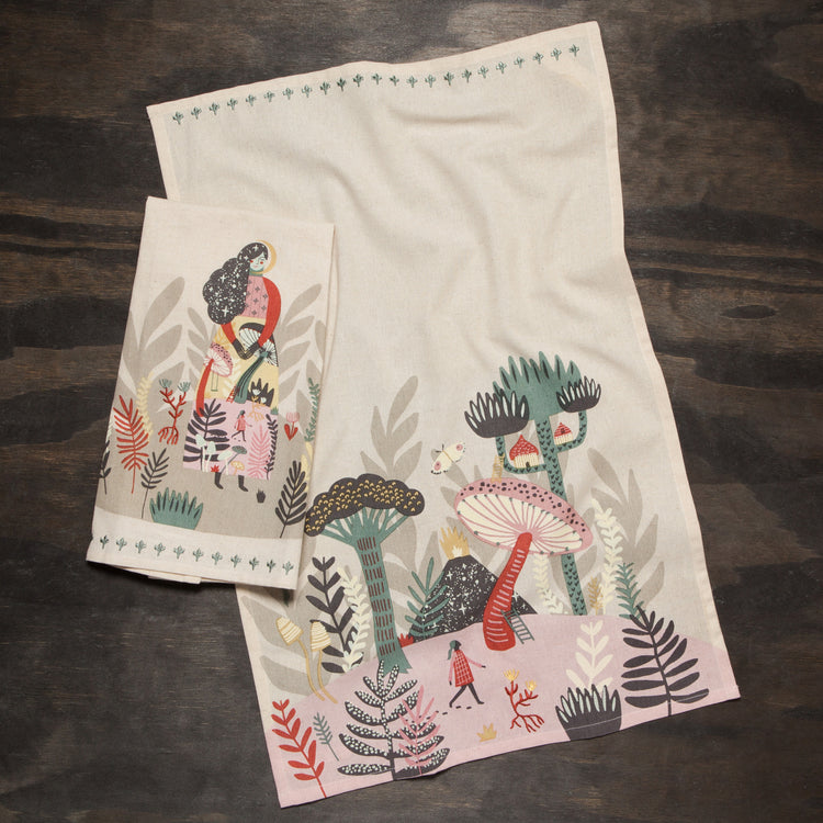 Far And Away Dishtowels Set of 2