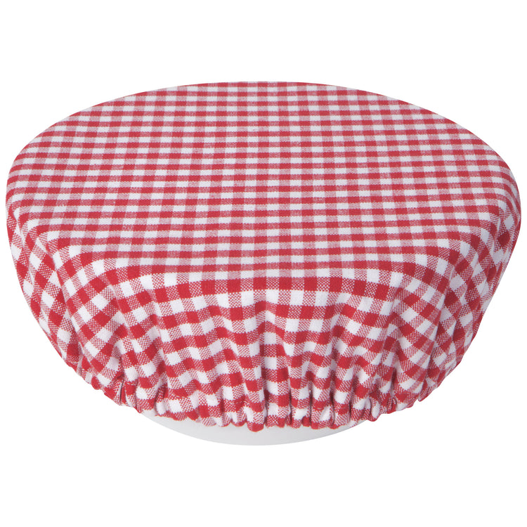Gingham Bowl Covers Set of 2