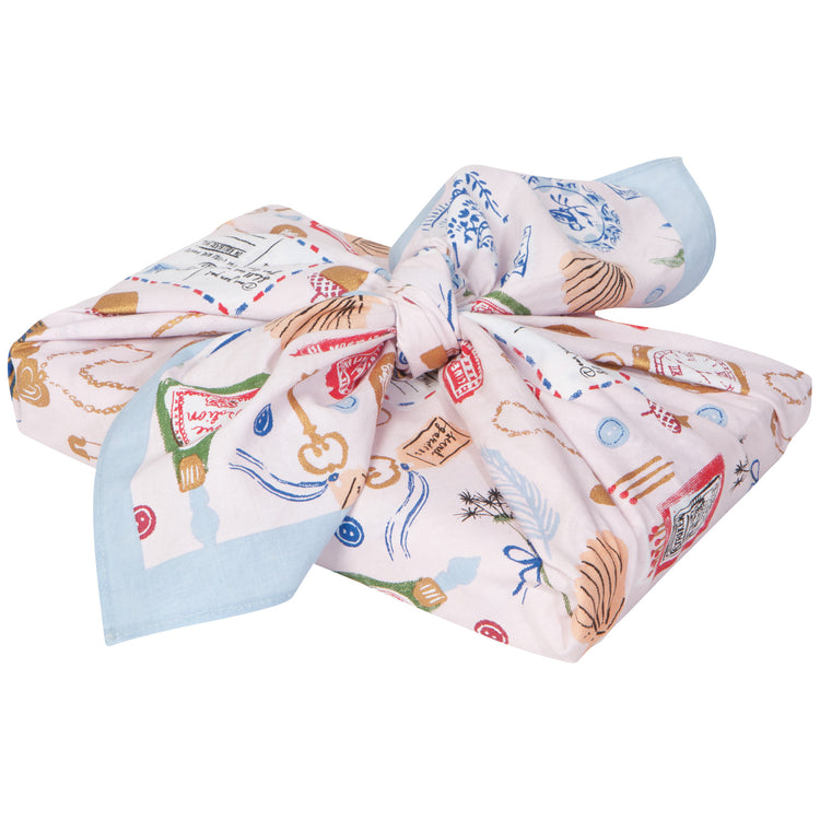Finders Keepers Reusable Cotton Gift Wrap