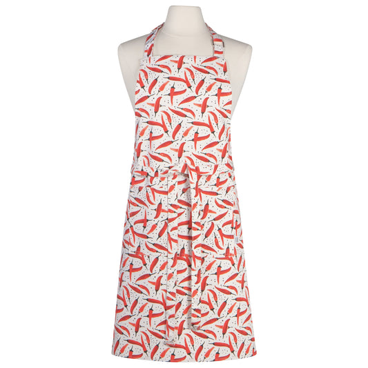 Caliente Chili Chef's Cotton Apron