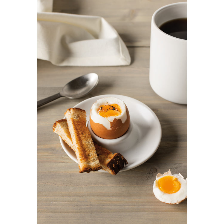 Matte White Egg Cups Set of 2