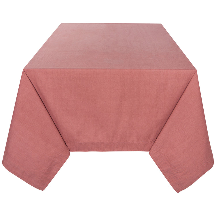 Canyon Rose Stonewash Tablecloth 90 x 60 inches