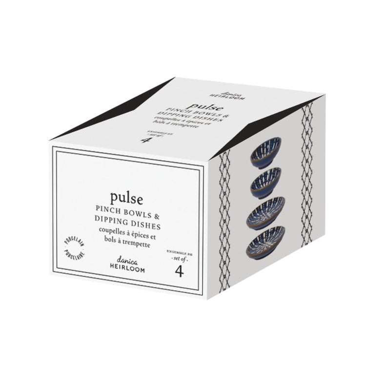 Pulse Pinch Bowls and Dipping Dishes Set of 4