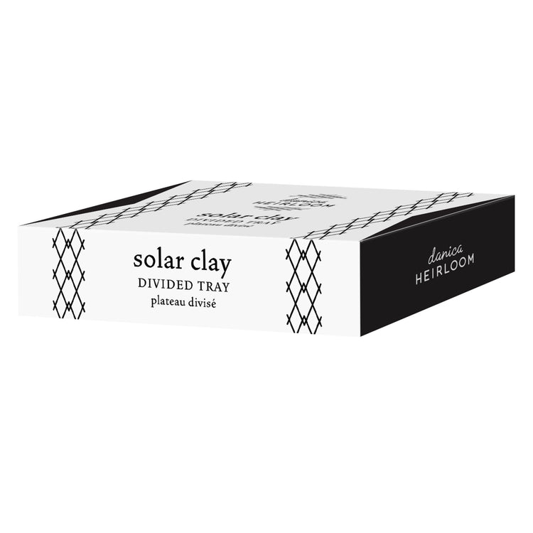Clay Solar Divided Tray