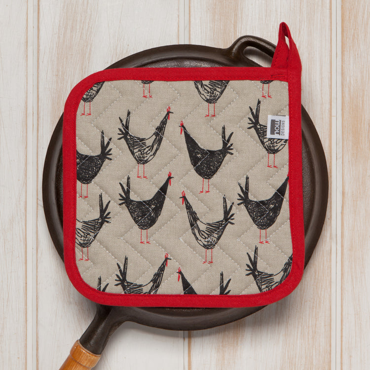 Chicken Scratch Pot Holder