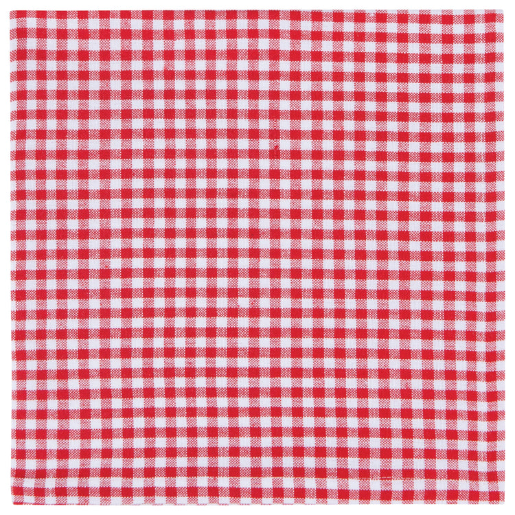 Second Spin Red Gingham Napkins Set of 4