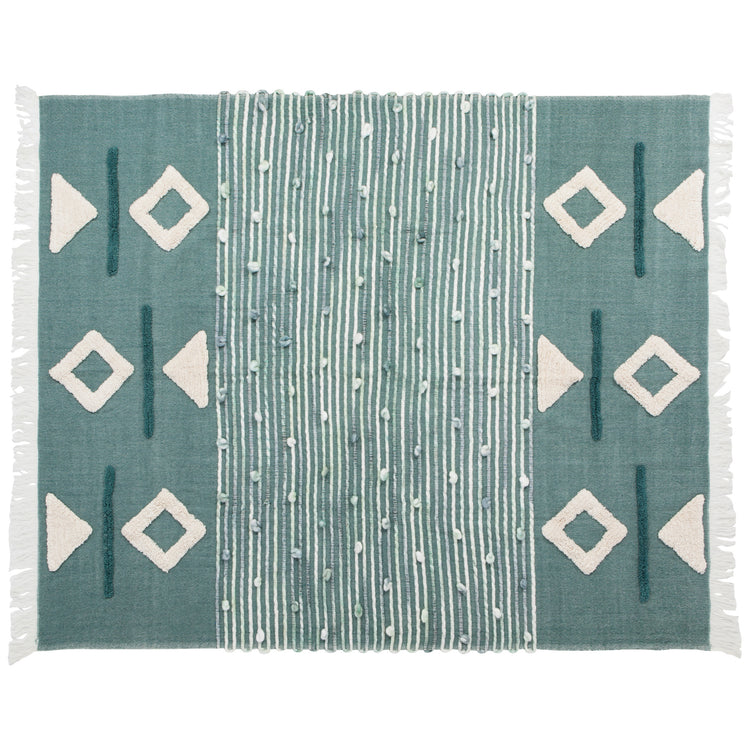 Jade Green Brook Throw
