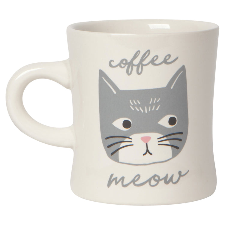 Cats Meow Diner Mug 12 oz