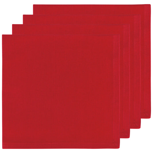 Spectrum Napkins Chili Red Set of 4