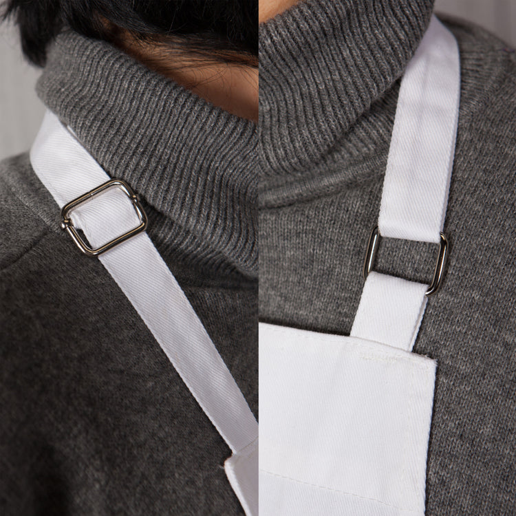Chef's Cotton Apron, White
