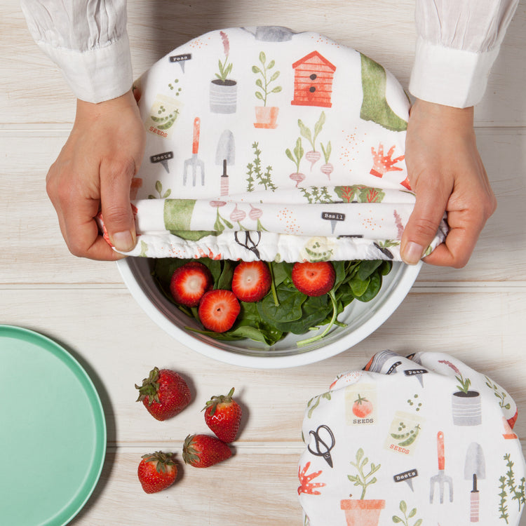 Garden Bowl Covers Set of 2