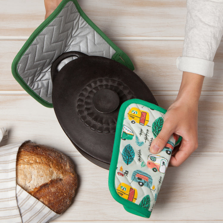 Happy Camper Potholder