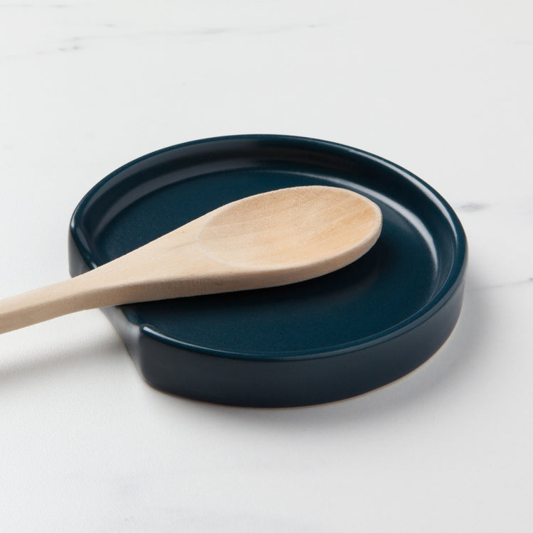 Matte Ink Blue Spoon Rest