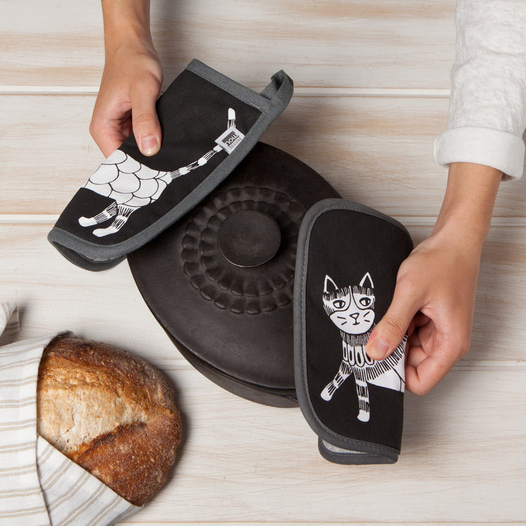 Purr Party Potholder