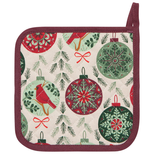 Good Tidings Chef Potholder