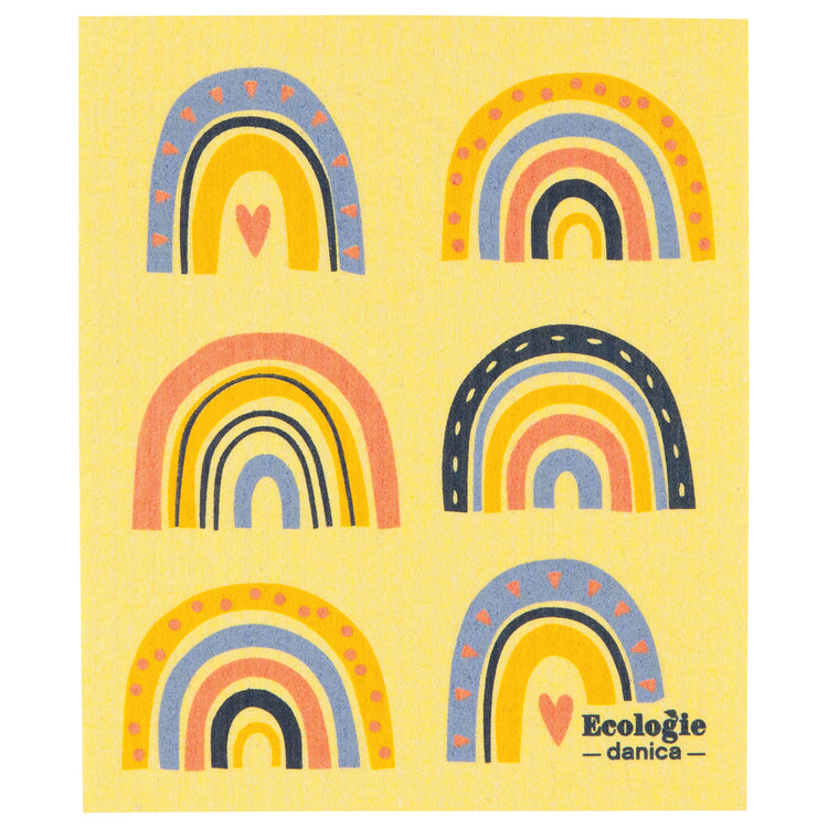 Rainbows Swedish Sponge Cloth