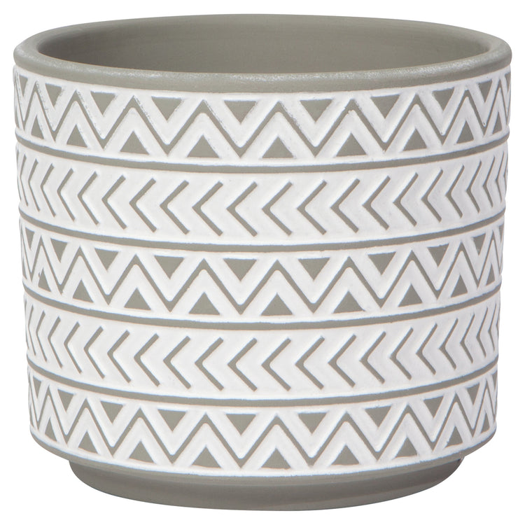 Gray Spark Plant Pot Medium 4.5 inch