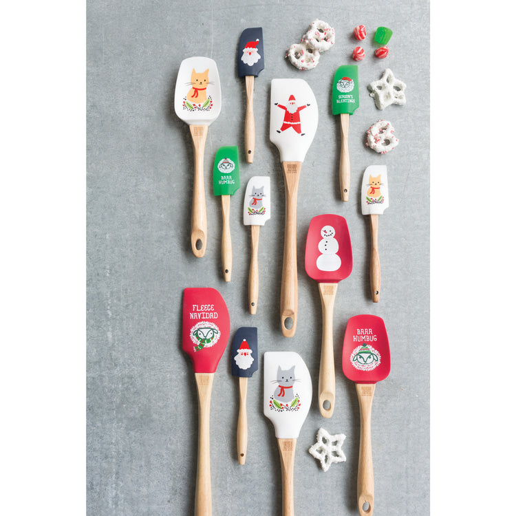 Must Be Santa Silicone Spatula