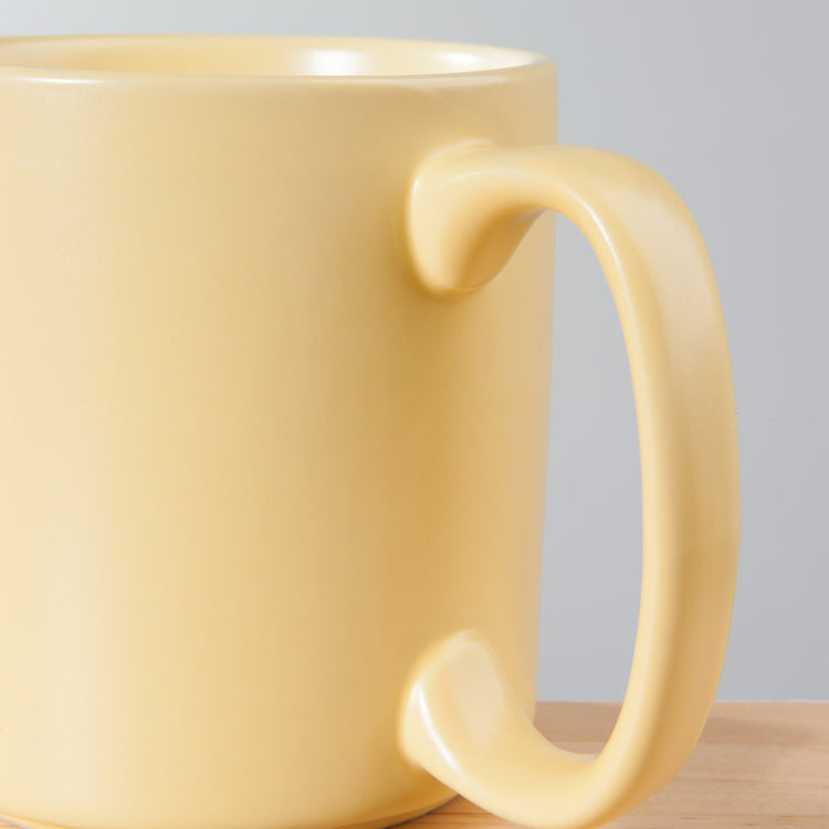 Matte Sunrise Yellow Mug 14 oz