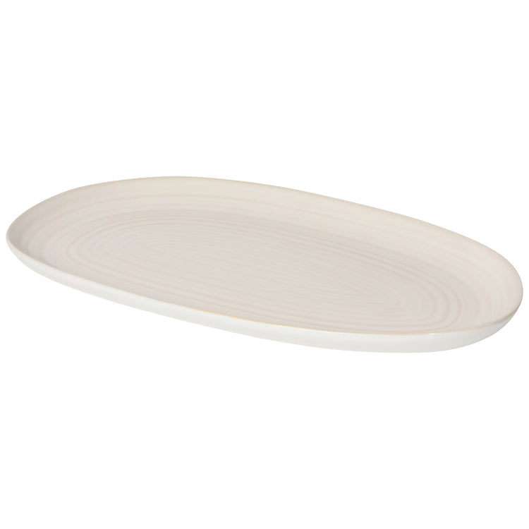 Aquarius Oyster Oval Platter 10.5 Inch