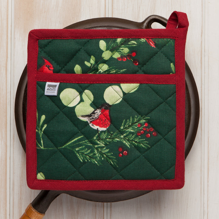 Forest Birds Classic Potholder