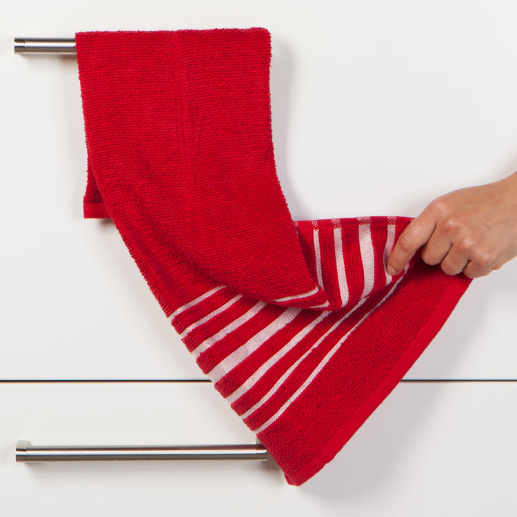 Hang-Up Red Dishtowel