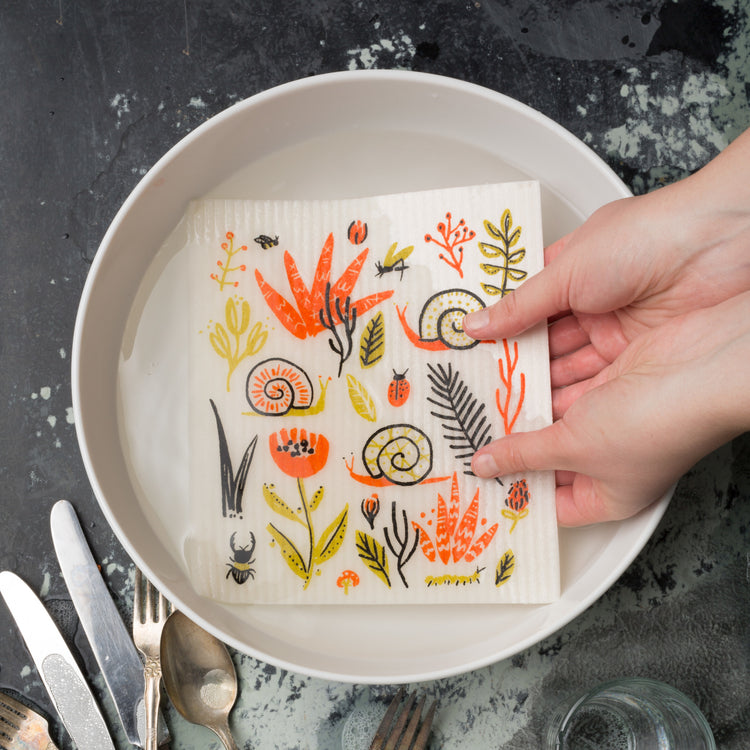 Small World Swedish Sponge Cloth