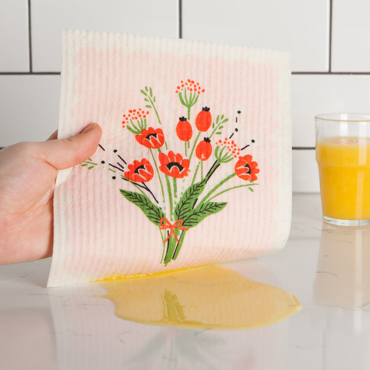 Bouquet Swedish Sponge Cloth