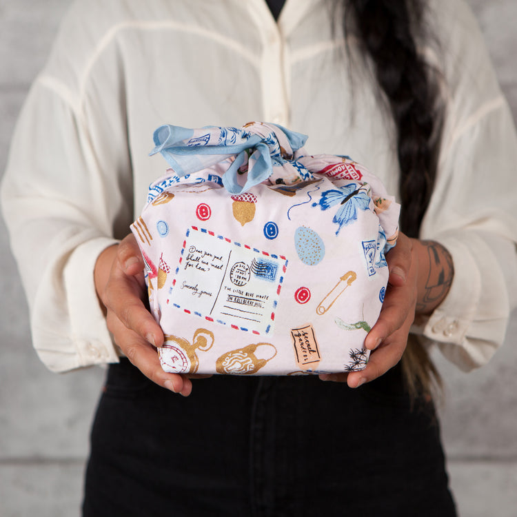 Finders Keepers Reusable Cotton Gift Wrap