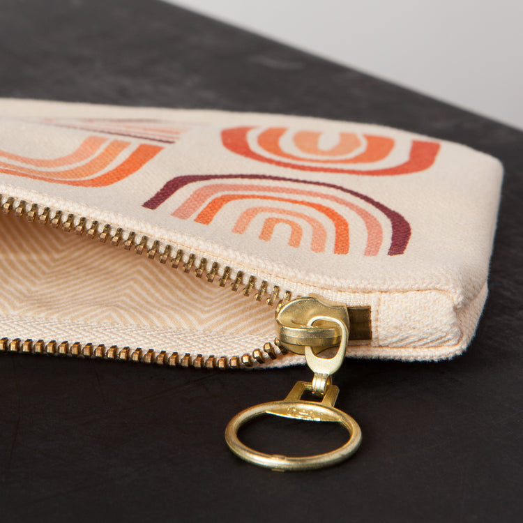 Solstice Small Zipper Pouch