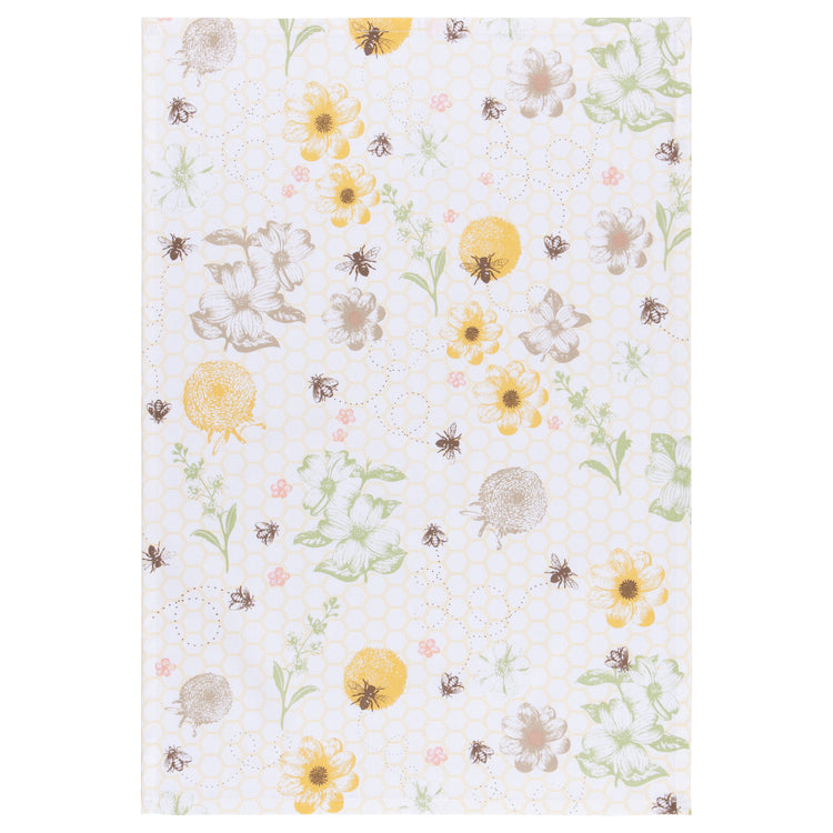 Bees & Butterflies Dishtowels Set of 20 with Counter Display Unit