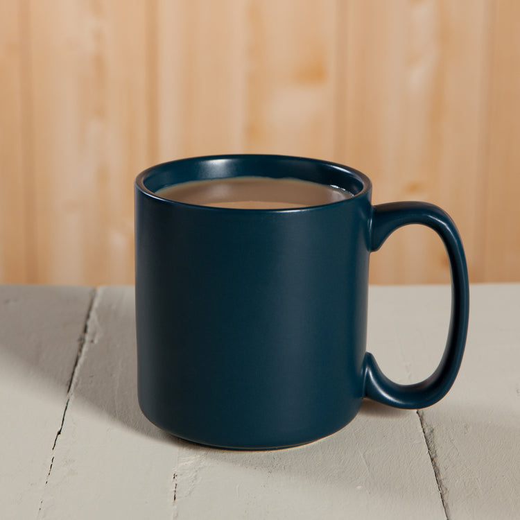 Matte Ink Blue Mug 14 oz